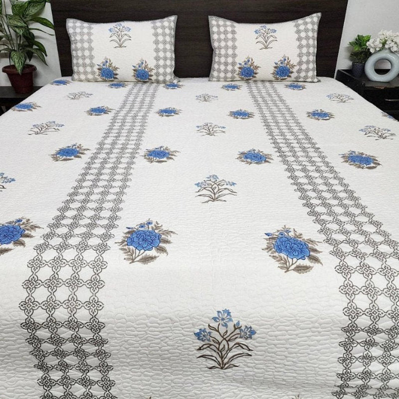 The Ultimate   - Hand Blocked Quilted Bedcover