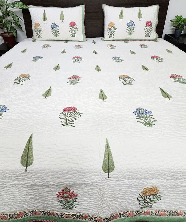 The Ultimate Love - Hand Blocked Quilted Bedcover
