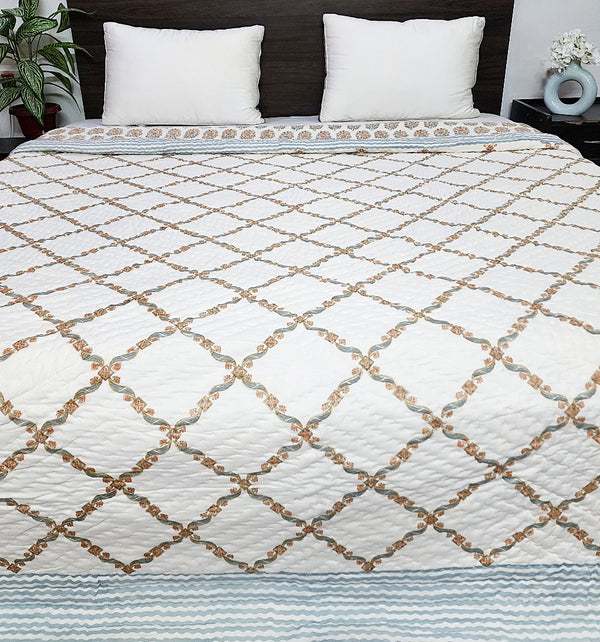 The Charm - Double Hand Blocked Quilt