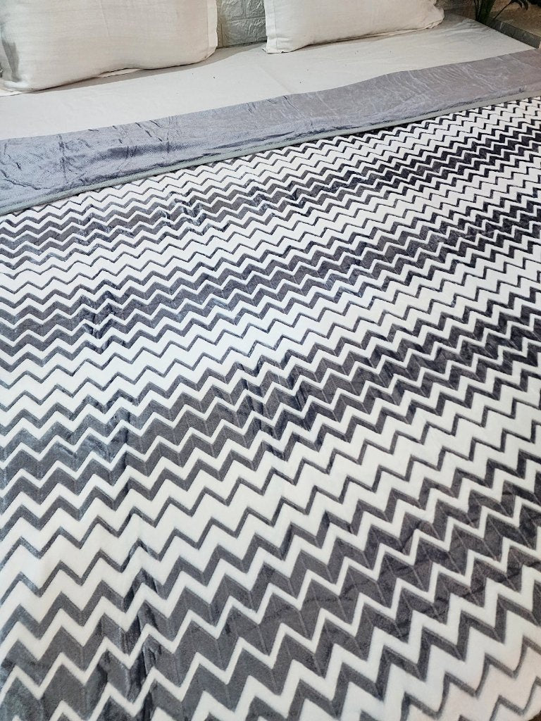 Shades of Grey Warm Duvet Cover